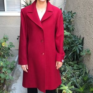 mario de pinto wool coat